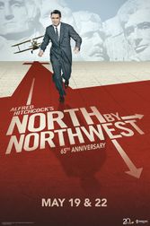 North By Northwest 65th Anniversary Poster